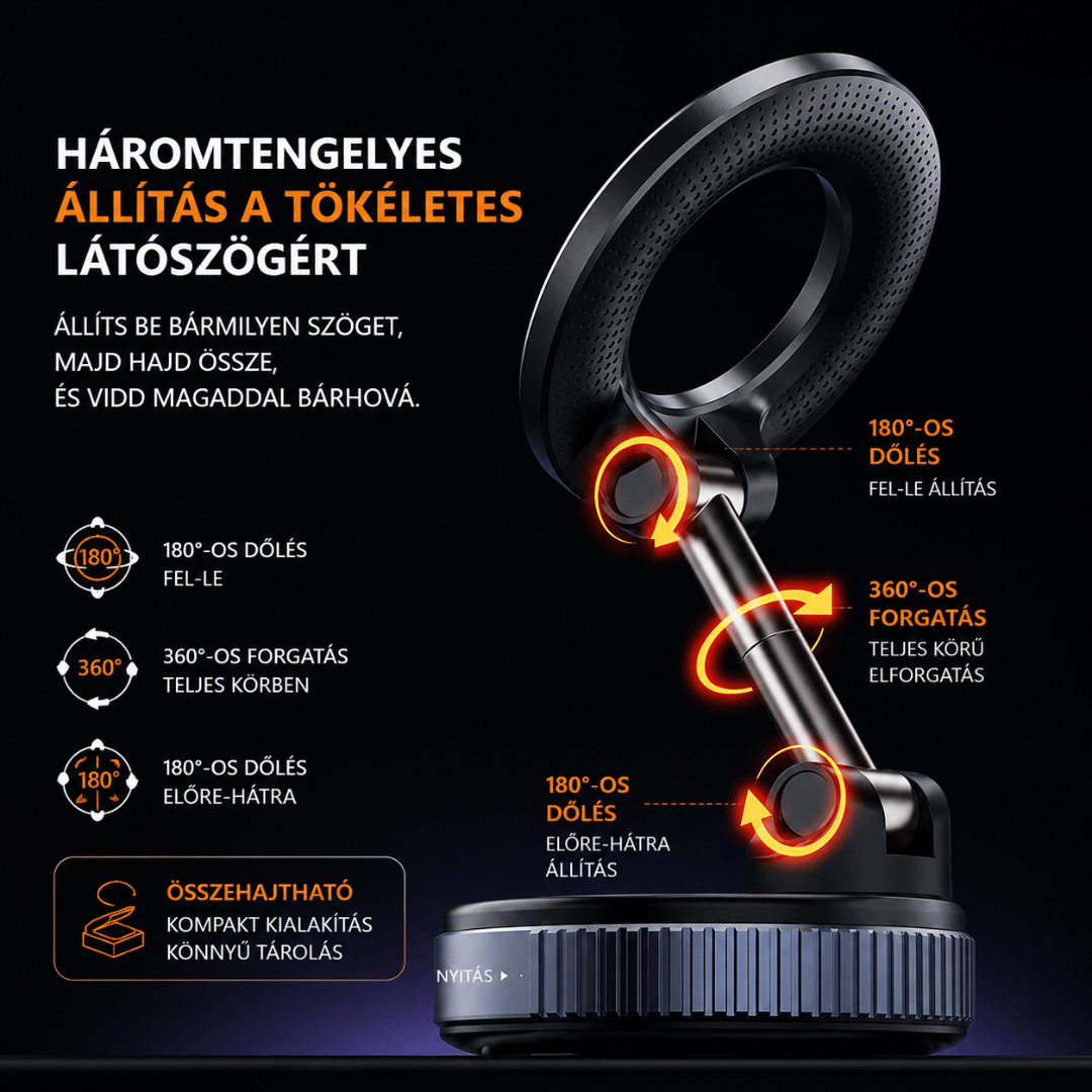 AERON Orbit™ 360° vákuumos telefontartó
